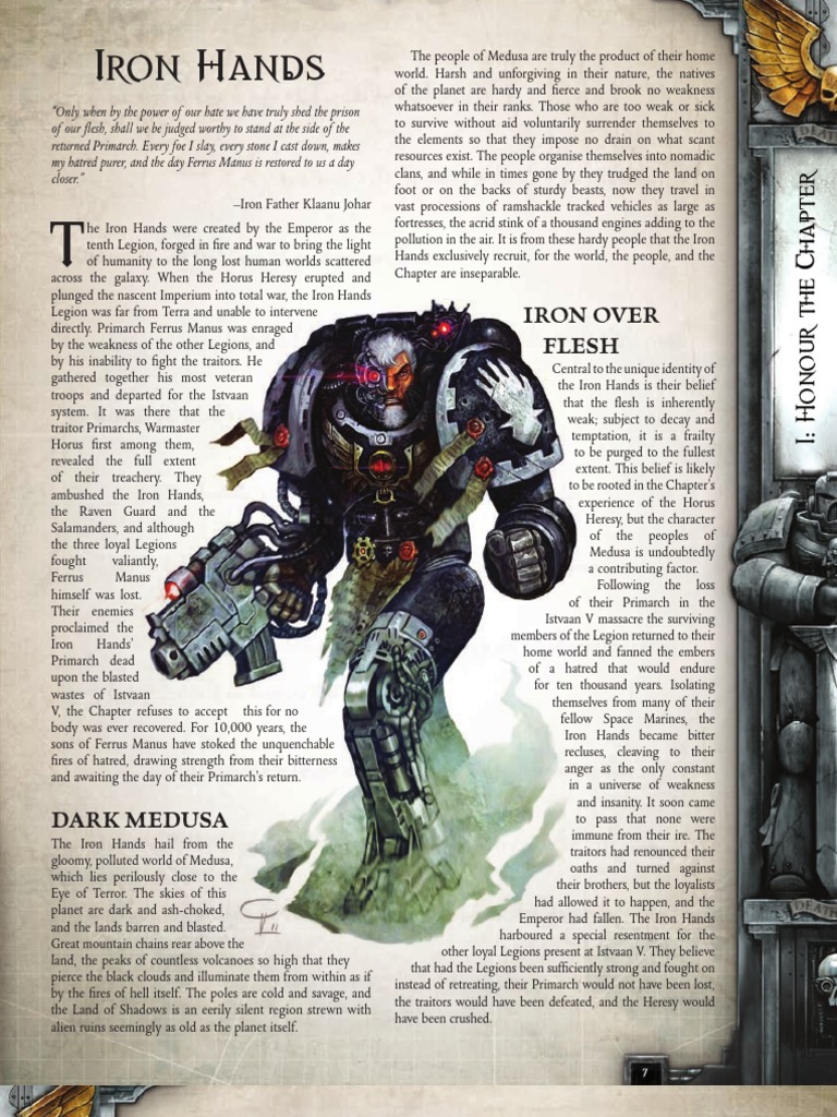 Iron Hands PDF Nature