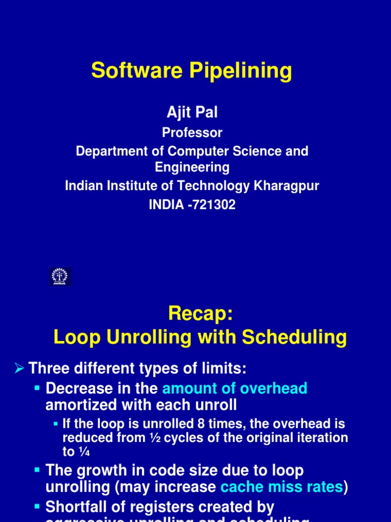 Understanding Software Pipelining | PDF | Central Processing Unit ...