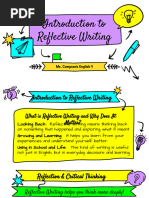 DIEP Reflective Writing Guide | PDF | Experience | Reason