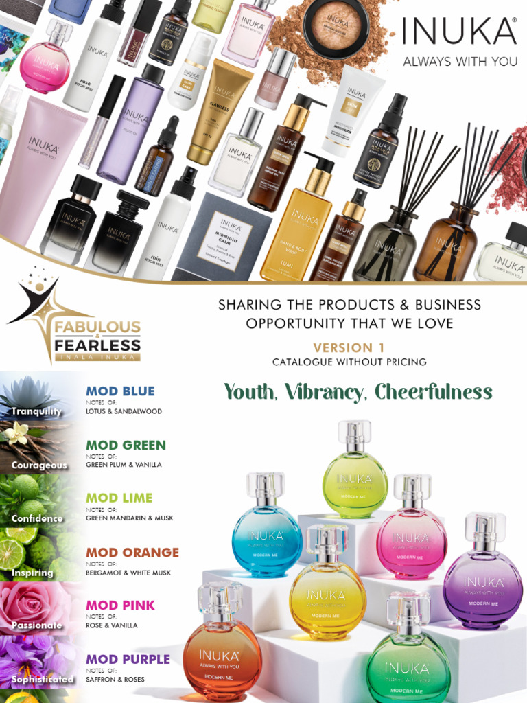 INUKA Product Catalogue 2026 USD | PDF | Shampoo | Perfume