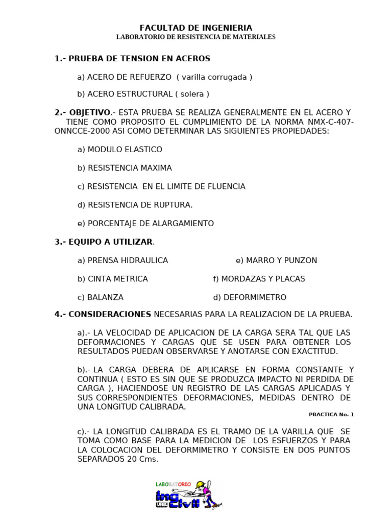 Practicas de Resistencia de Materiales | PDF | Viga (Estructura ...