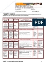 Plan General de Mecanografía 2010-2011