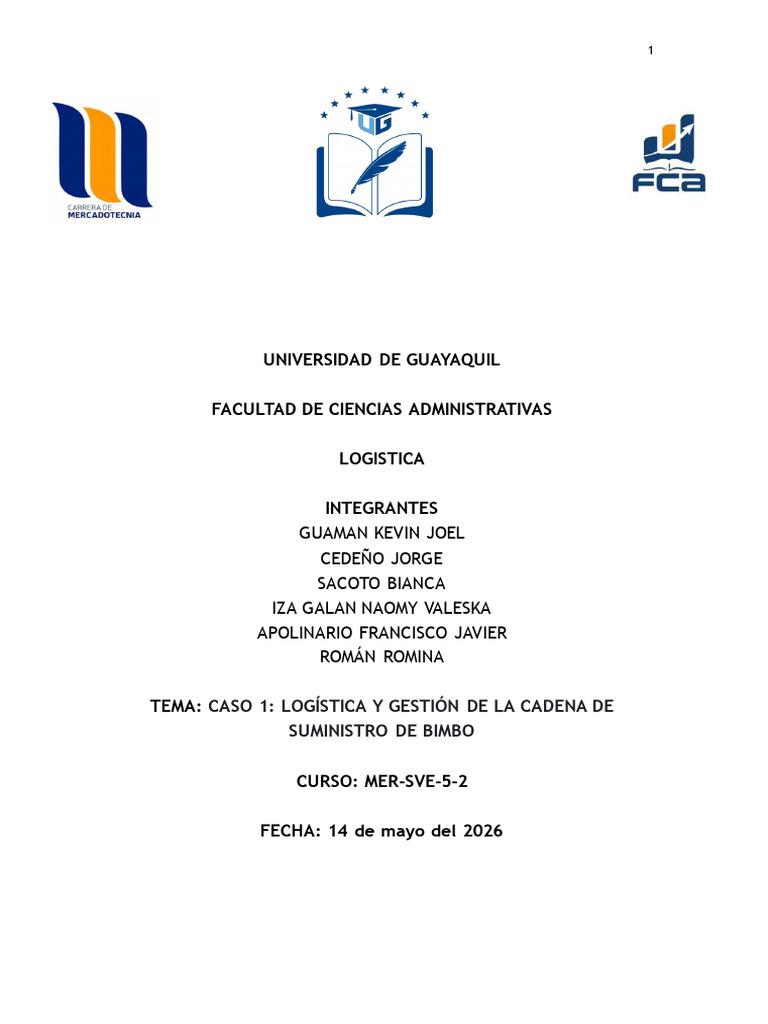 PROYECTO LOGÍSTICA | PDF | Logística | Cadena de suministro