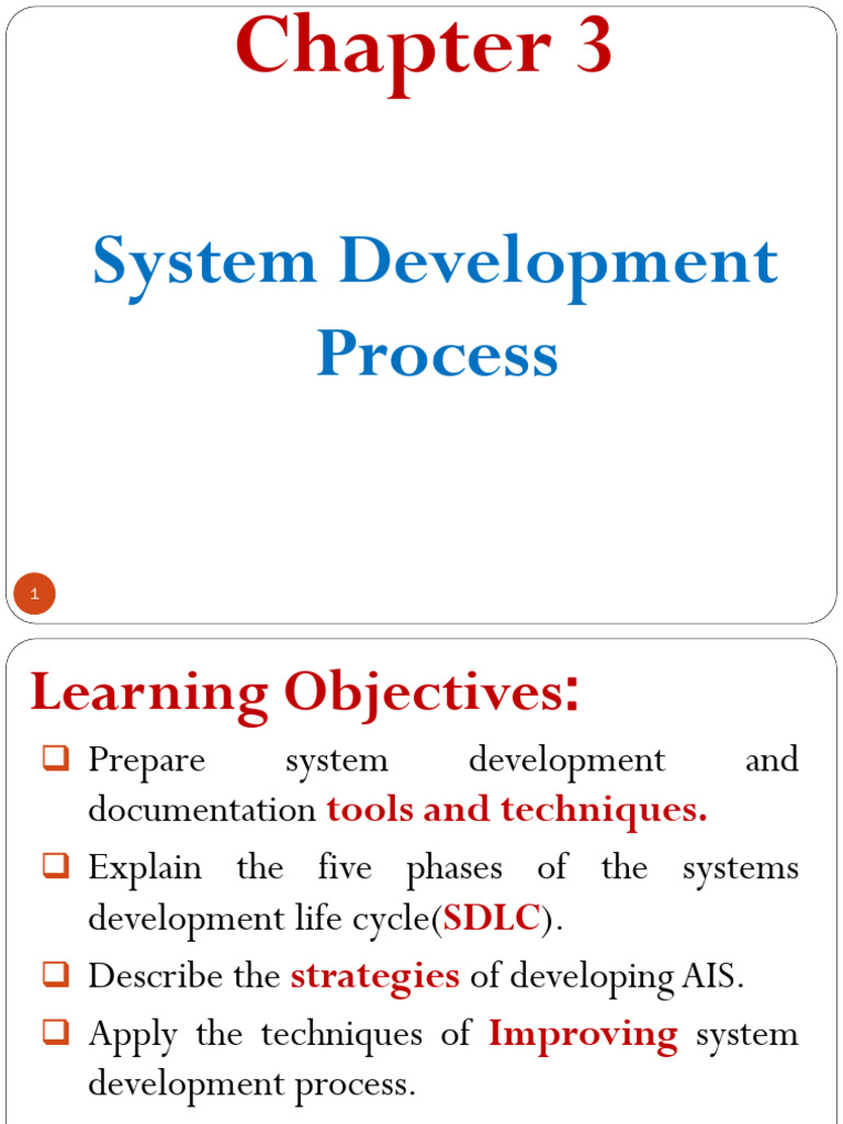 AIS-PPT- CH 3 | PDF | Software Development Process | System
