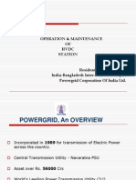 O&M of HVDC Station - PowerGrid India