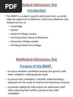 BMAT Registration For Students