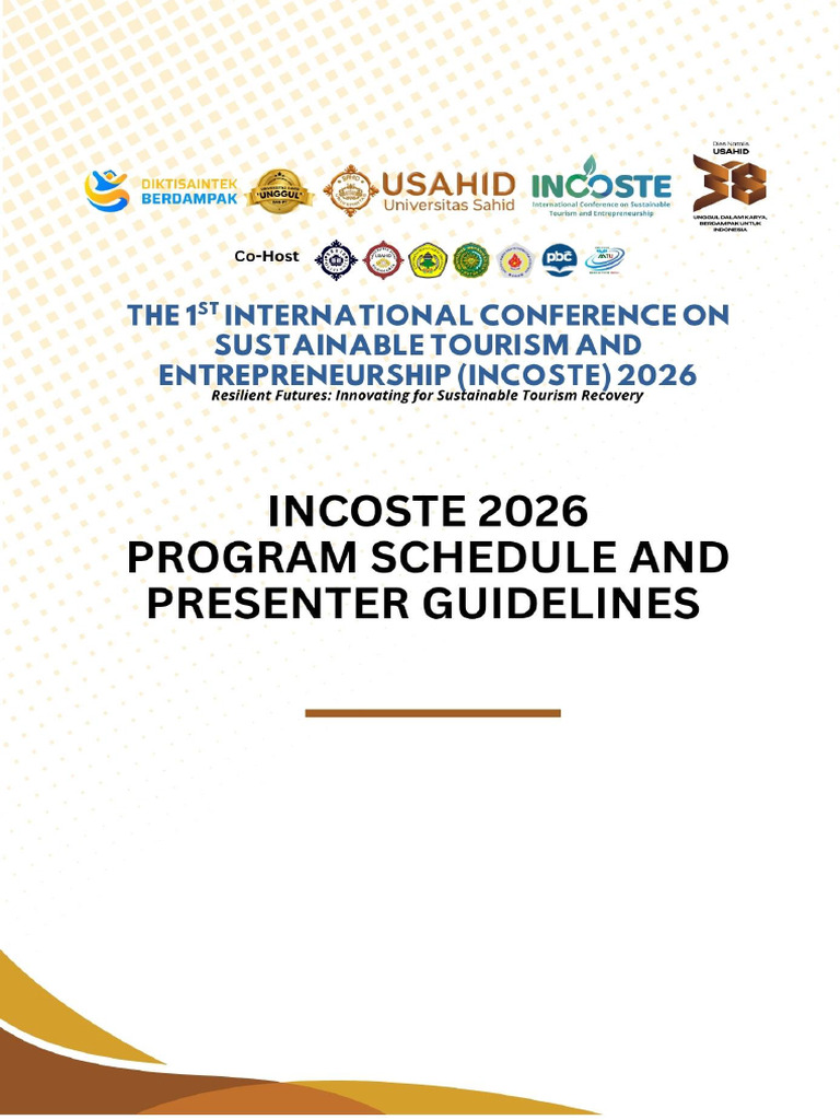 Program Schedule and Presenter Handout | PDF | Economies