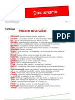 Diccionario de Datos Términos