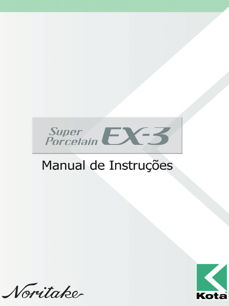 Ex3 Manual | PDF | Porcelana | Odontologia