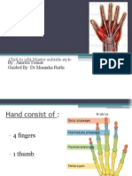 Biomechanics &amp Pathomechanics of Hand