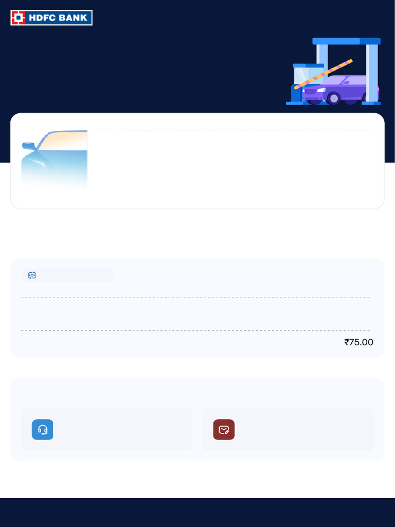 Fastag Receipt | PDF