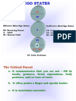 Transacitional Analysis