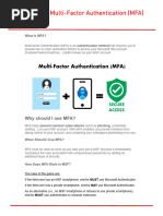 UNISA MFA User Guide for Students | PDF | Mobile App | Authentication