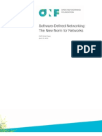 Software-Defined Networking - The New Norm For Networks