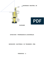 Microscopia Electronica de Transmision