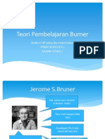 Teori Pembelajaran Burner