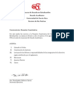 Convocatoria A Reunión Constitutiva 2012-2013