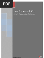 Levis- A Study on Organizational Behaviour