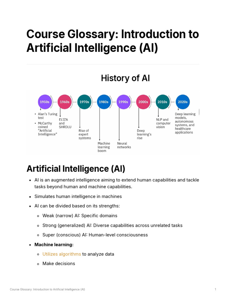Overview of AI | PDF | Artificial Intelligence | Intelligence (AI ...