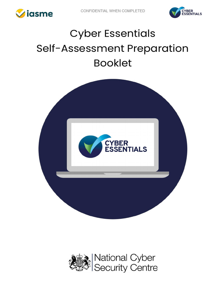 Cyber Essentials - Self-Assessment Preparation Booklet | PDF | Password | Cloud Computing