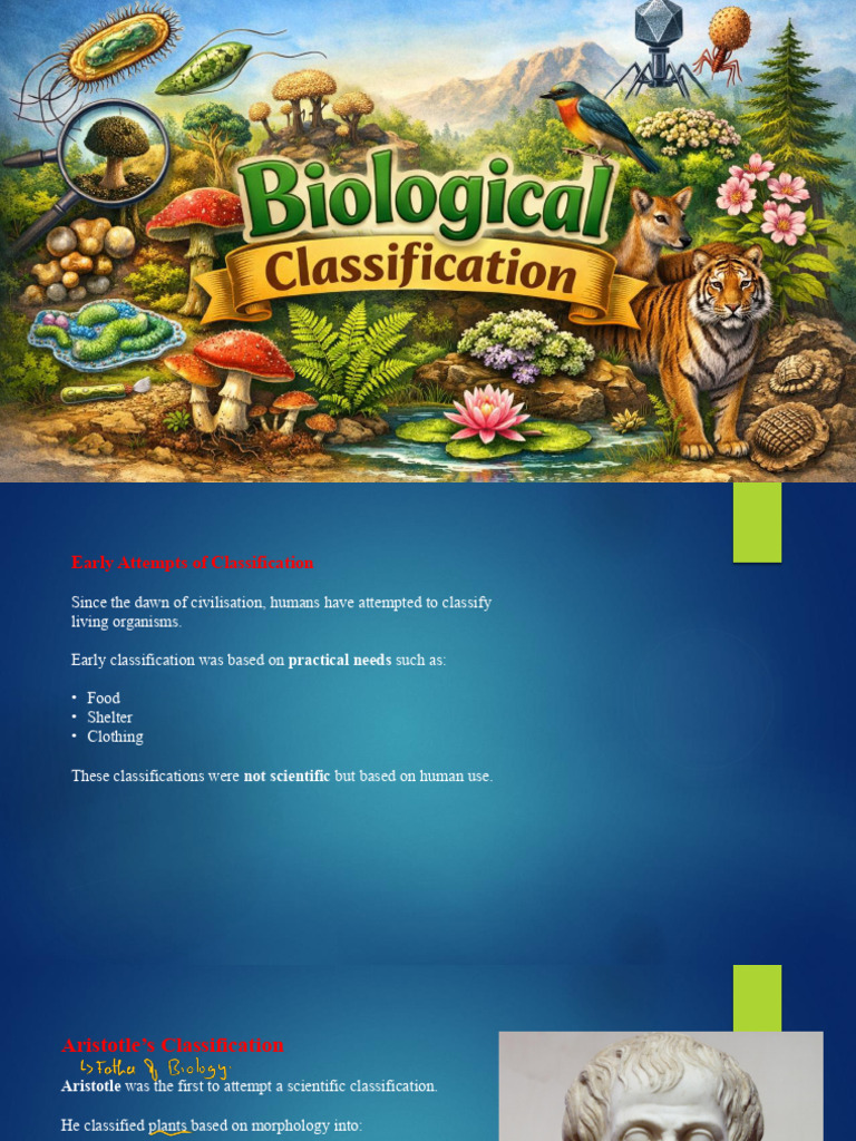 Biological Classification PDF | PDF | Fungus | Bacteria