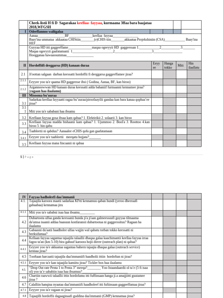 CheekLiistii Sadarkaa KF Kan Kur.4ffaa 2018. | PDF