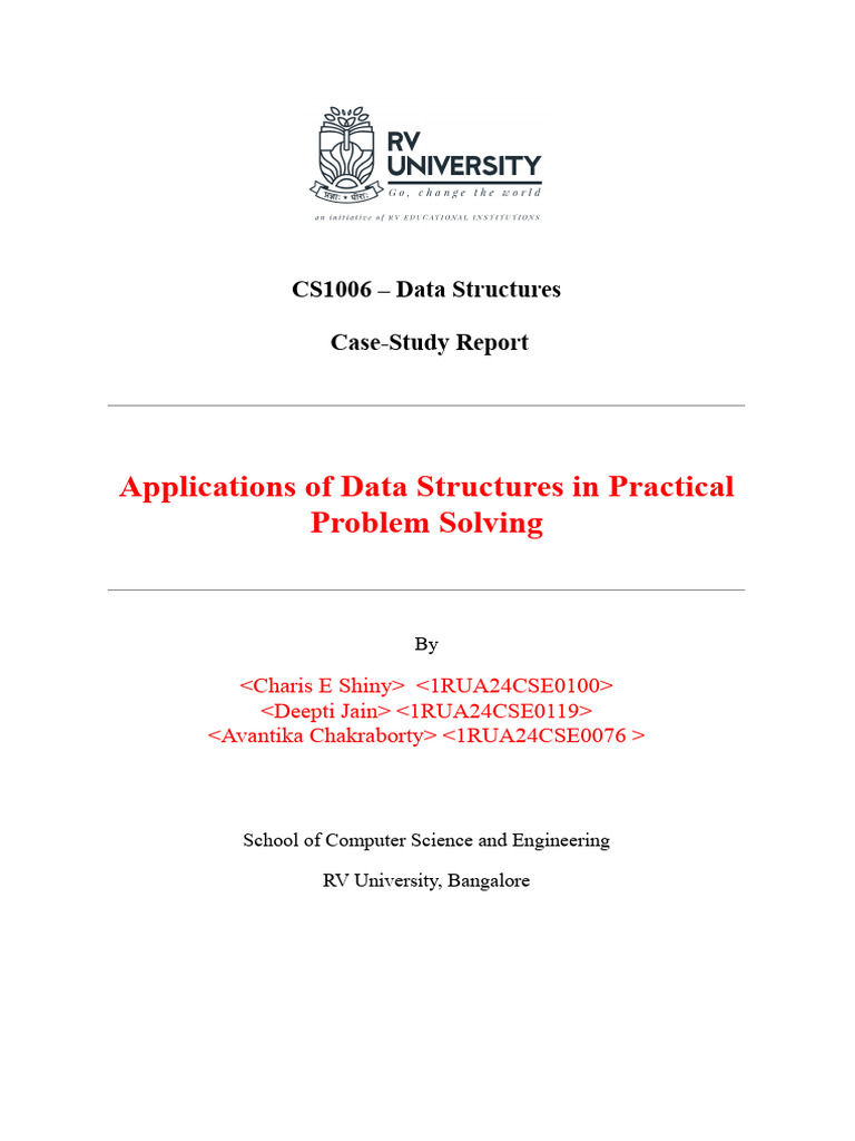 DS Cp3 Report | PDF | Algorithms And Data Structures | Computer Science