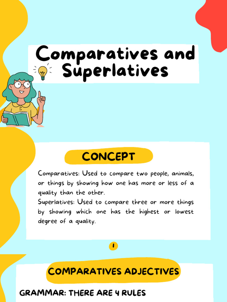 COMPARATIVES AND SUPERLATIVES | PDF | Linguistics | Languages