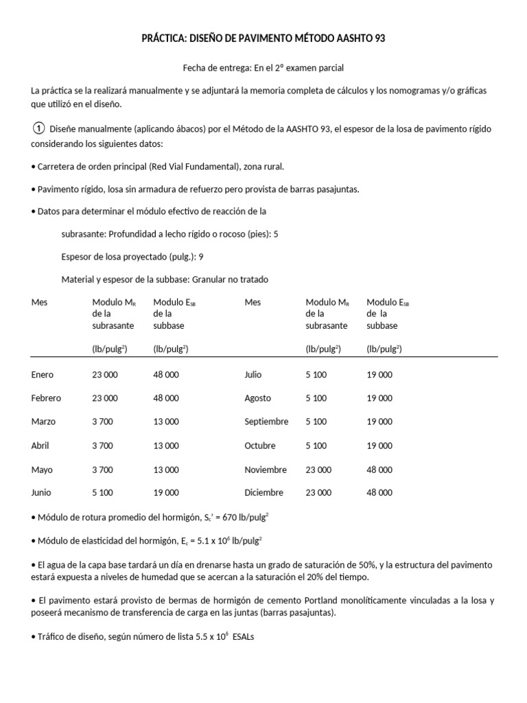 Practica para 2do Parcial Carreteras II S 2025 1 | PDF