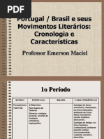 Cronograma Escolas Literárias