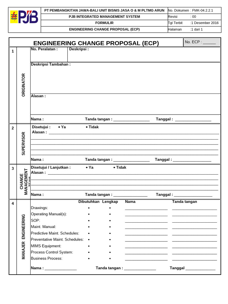 Ecp Form | PDF