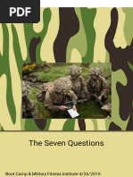 7 Fundamentals of Army Reconnaissance | PDF | Reconnaissance | Military