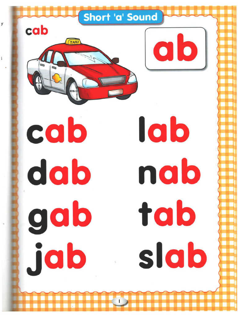 Phonics blending worksheet | PDF