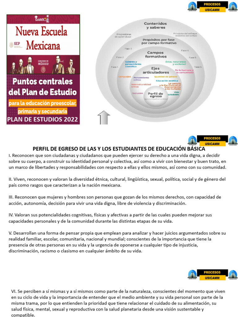Nem Ejes Articuladores | PDF | Plan de estudios | Pensamiento