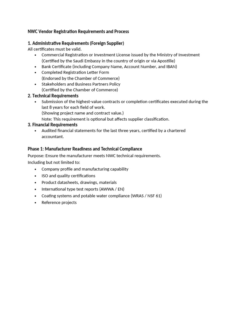 NWC for Printing | PDF