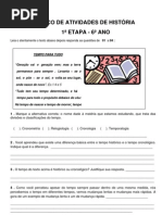 Banco de Atividades de Historia 6c2ba