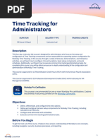 Workbrain 5.0 Overview and Training Guide | PDF | Payroll | Analytics
