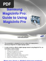 Download MagicInfo Pro - Guide to Using MagicInfo Pro by zooins SN10403827 doc pdf