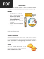 Propiedades de Los Aceites Hidraulicos