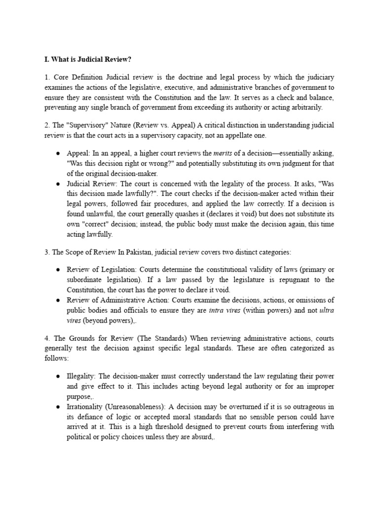 Judicial Review | PDF | Judicial Review | Jurisdiction