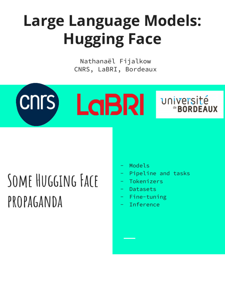 LLM_Course_Hugging_Face | PDF | Cognitive Science | Algorithms