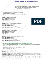 Teoria - Ejemplos - Ejercicios Inferencia Estadística. Estimación de La Media