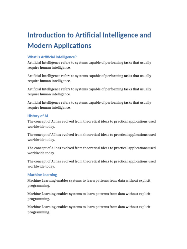 AI Overview Expanded | PDF | Artificial Intelligence | Intelligence (AI ...