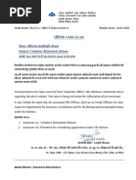 Revised Voluntary Retirement Scheme Guidelines | PDF | Salary | Employment