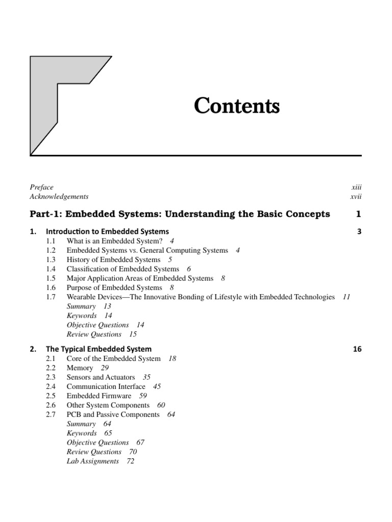 module 1 part1 | PDF | Microcontroller | Embedded System