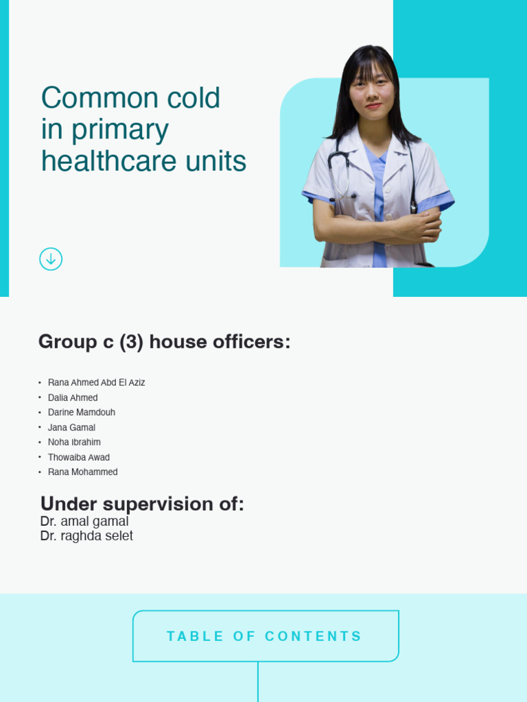 Common Cold | PDF