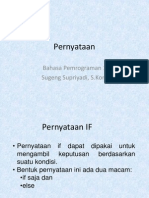 Pernyataan If