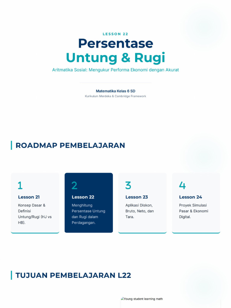 Matematika Kelas 6 - Persentase Untung dan Rugi | PDF