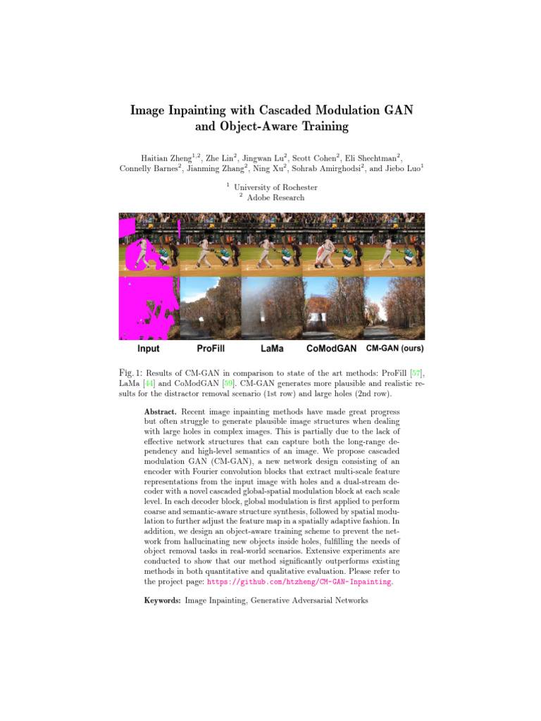 CMGAN Camera Ready | PDF | Image Segmentation | Data Compression