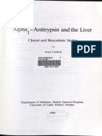Alpha1-Antitrypsin and the Liver - Joyce Carlson